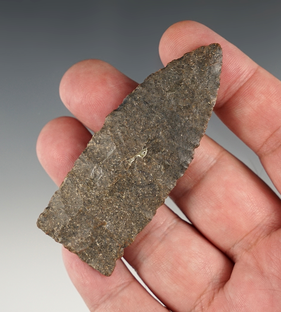 2 15/16" thin and well made Blade found in Coloe County Oklahoma.