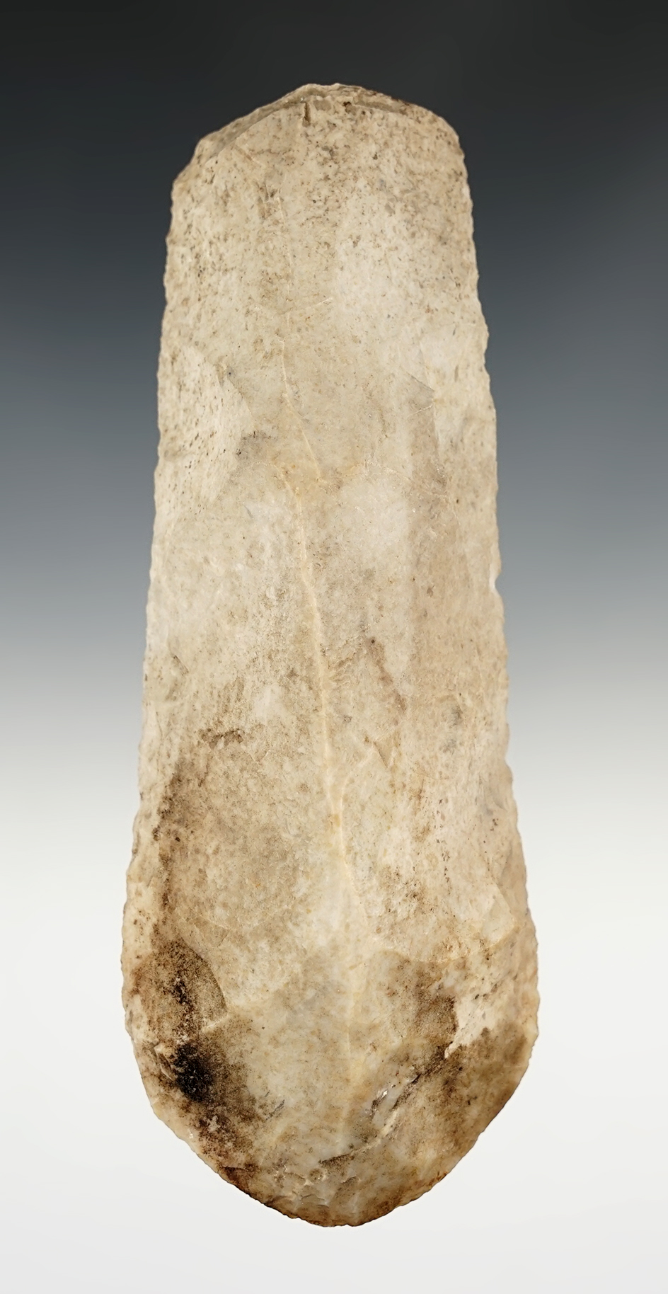 Well styled 6 1/8" Flint Adze found in Jackson Co., Illinois.