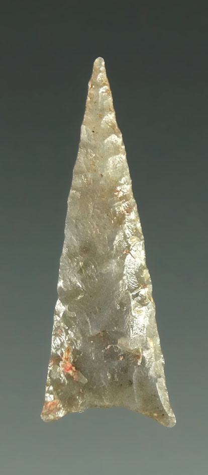 1 1/16" Bull Creek point found in Mesa County Colorado.