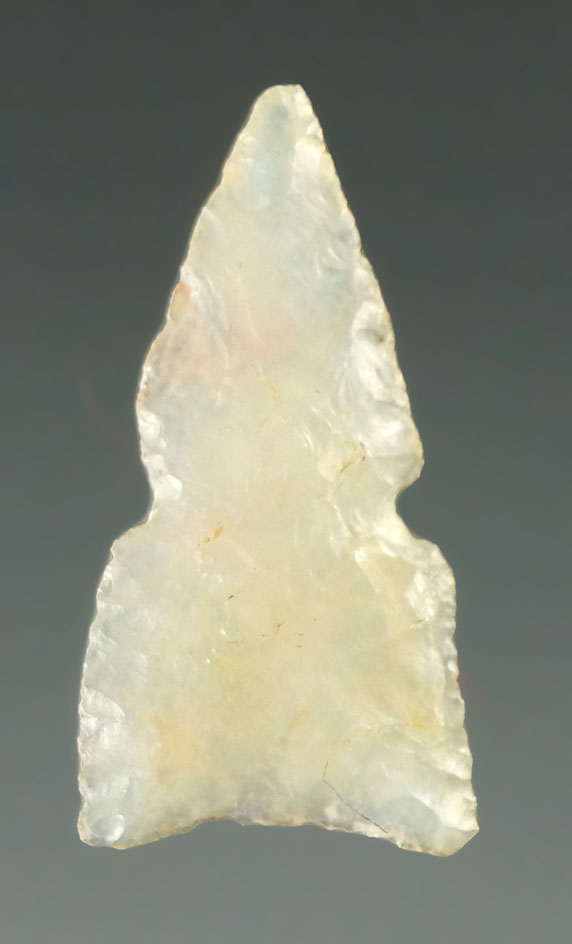 7/8" Sudden Sidenotch made from attractive semi translucent agate found in Arizona.