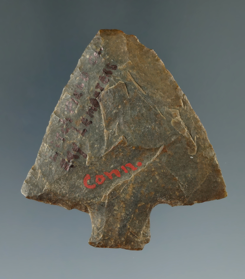 Rare nice! Well patinated 2 3//16" found in Litchfield County Connecticut.