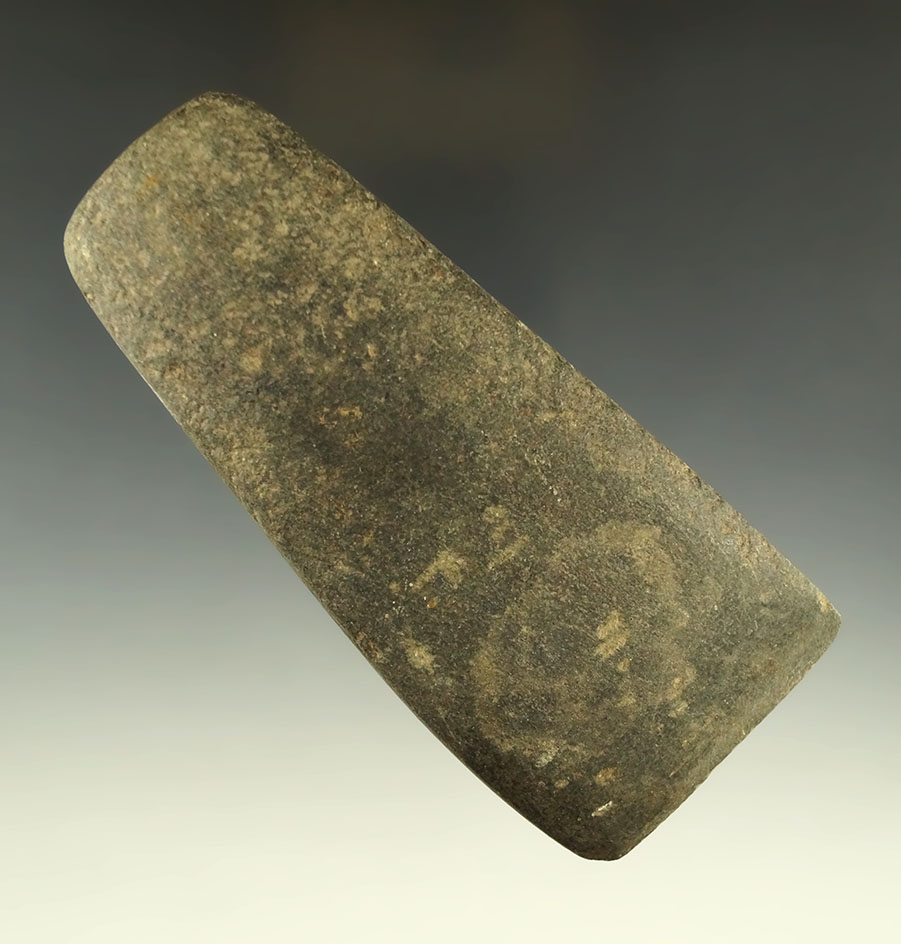 4 11/16" stone Celt found in Kansas.