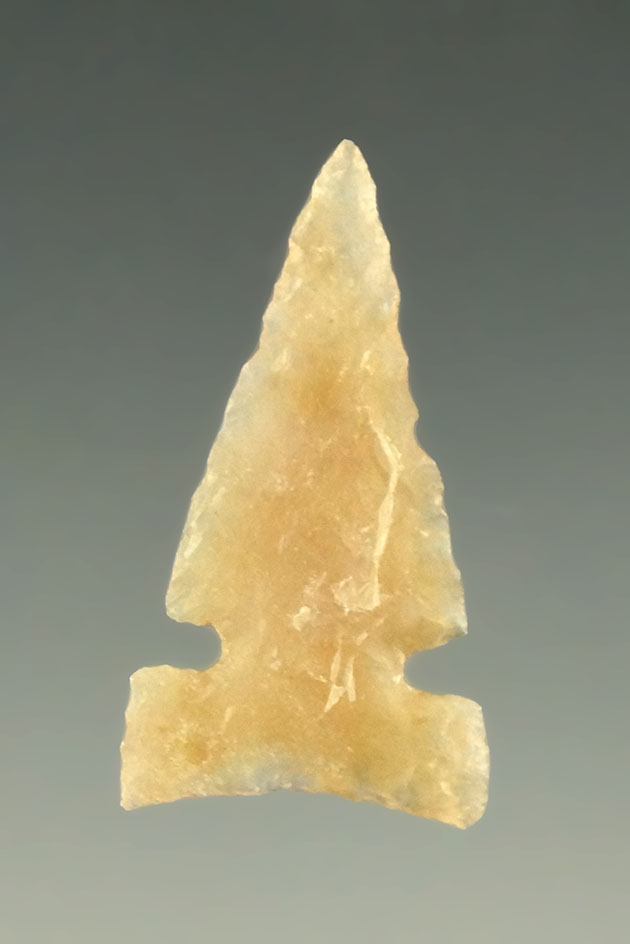 1 1/8" Plains Sidenotch made from Highly translucent material found in the Dakotas.