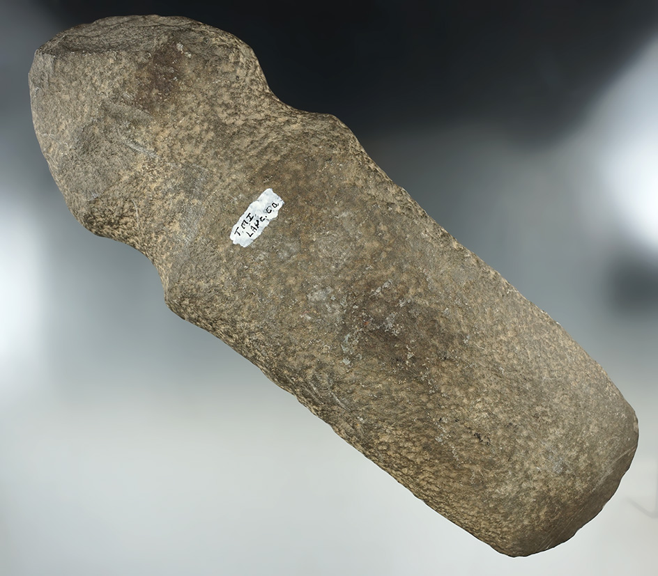 Huge! 11 5/8" Full Grooved Axe found in Lancaster Co., Pennsylvania.