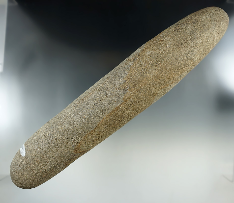 13" Roller Pestle found in Lancaster Co., Pennsylvania.