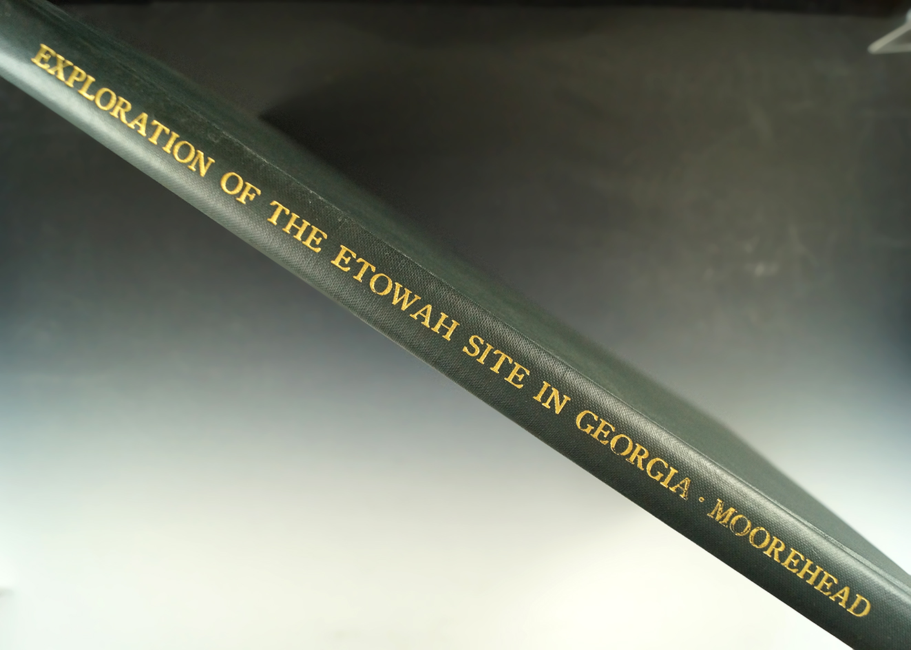 Rare Moorehead original! "Exploration of the Etowah site in Georgia" by Warren K Moorehead.