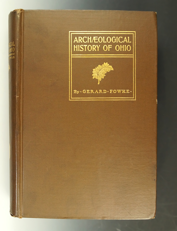 From the personal book collection of the late noted author Lar Hothem: "Arch. History of Ohio" .