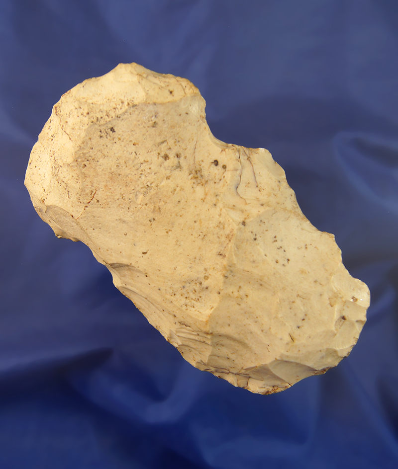 5" Sidenotch Flint Axe made from Burlington chert found in St. Charles County Missouri