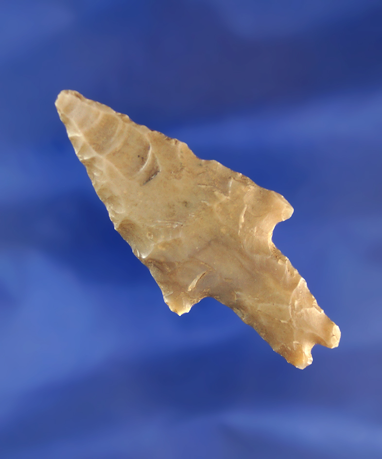 Excellent style on this 2 3/8" Austin point found in Texas.