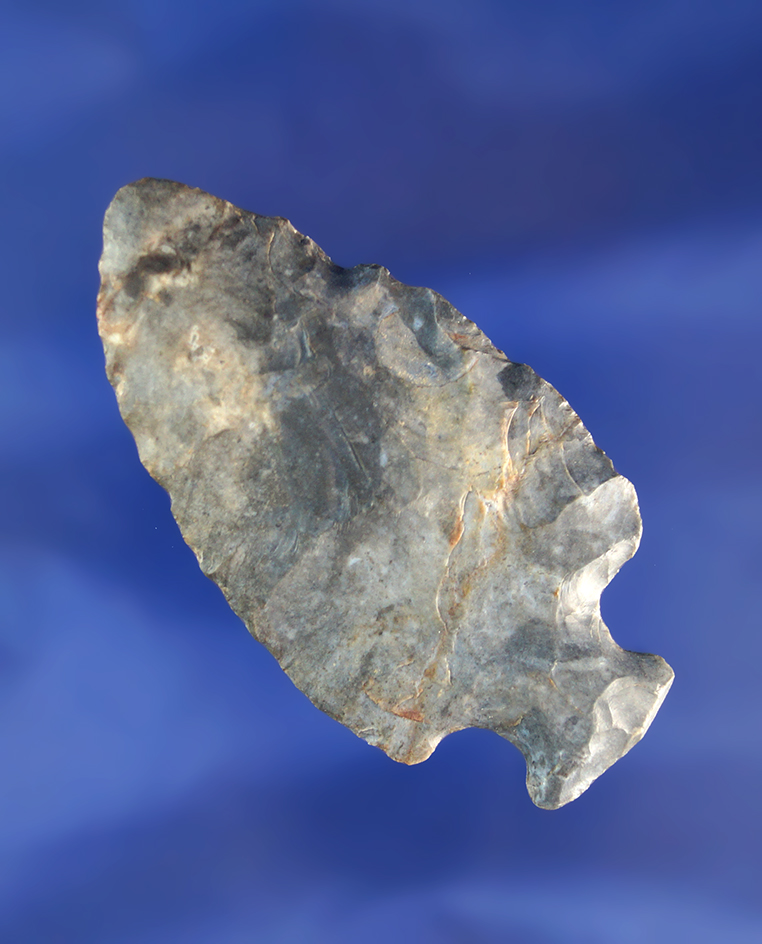 2 5/8" Coshocton Flint Bottleneck found in Pennsylvania.