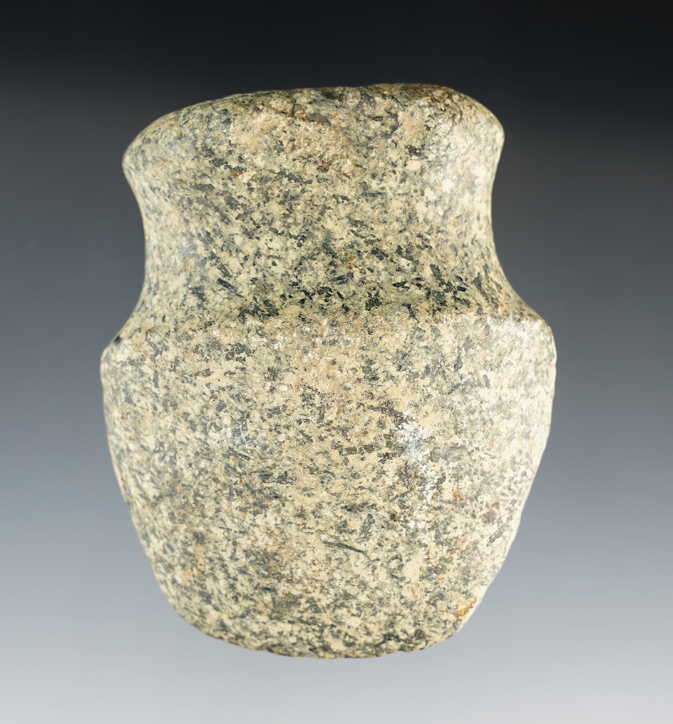 3 7/8" Long Full Groove Axe found in the early 1930's in New Haven, Huron Co., Ohio.