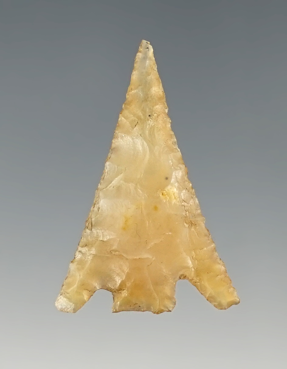 Well made 1 1/8" Columbia Plateau found in Washington. Made from semi translucent Agate.