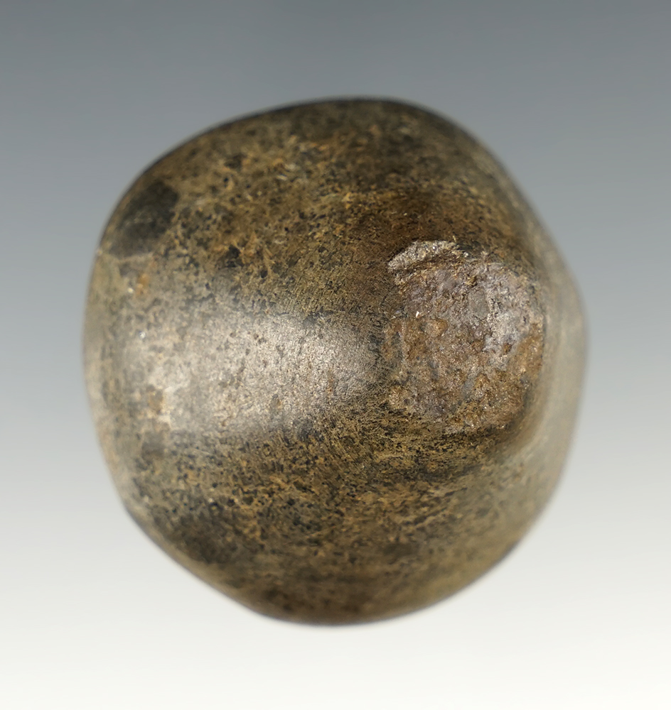 Exceptional 1 3/4" wide Cone found in Lee Co., Virginia. Nicely styled with great overall polish.