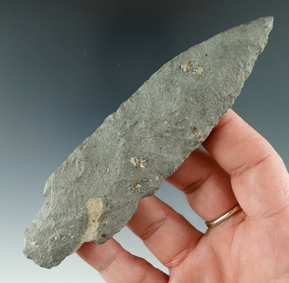 4 3/4" Stemmed Knife found in Michigan.