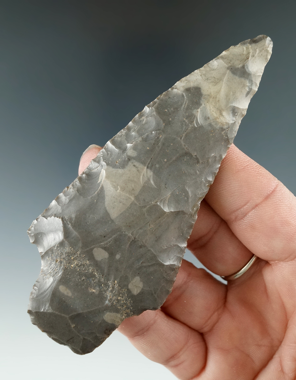 4" Stemmed Knife found in southern Michigan.