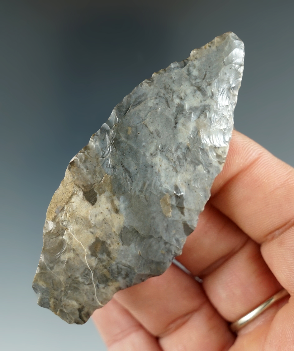 Ex. Perino! 2 7/8" Standlee point found by James Bruner in Haskell Co.,Oklahoma.