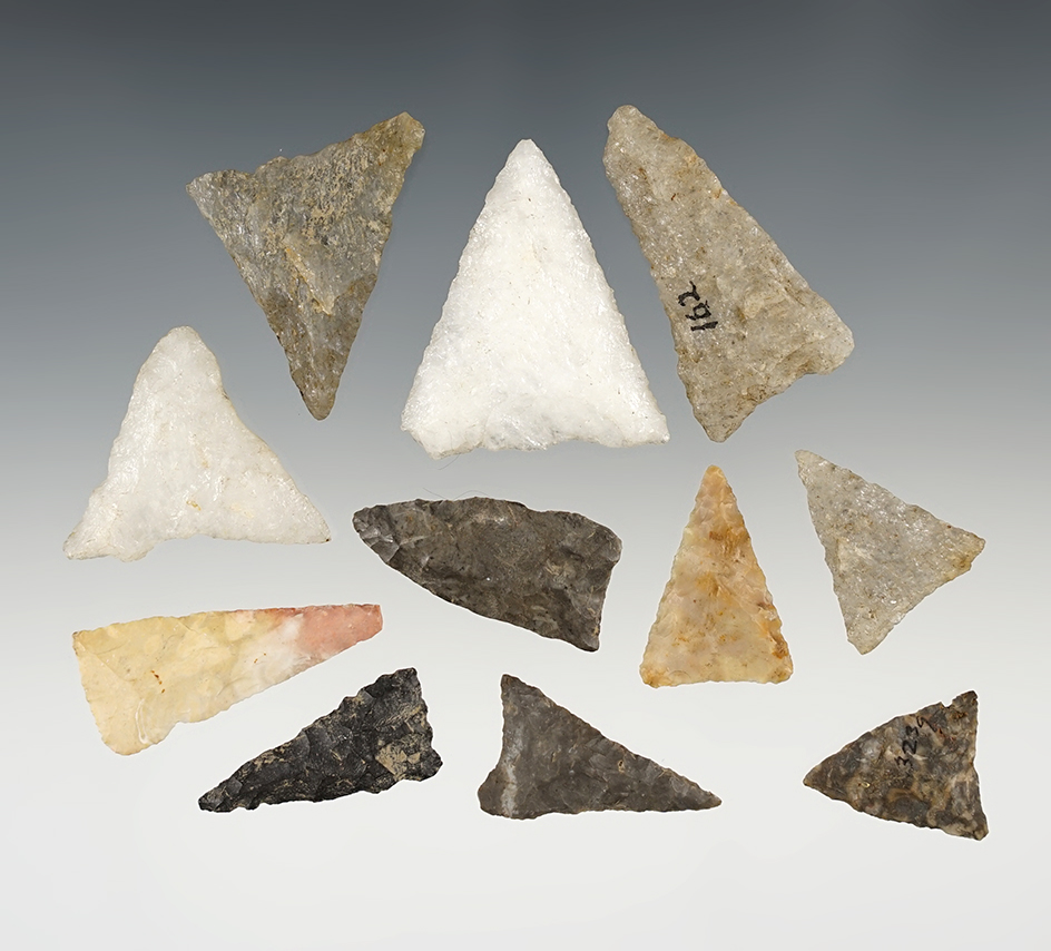 Set of 11 Levanna Triangles- Colchester, Vermont.