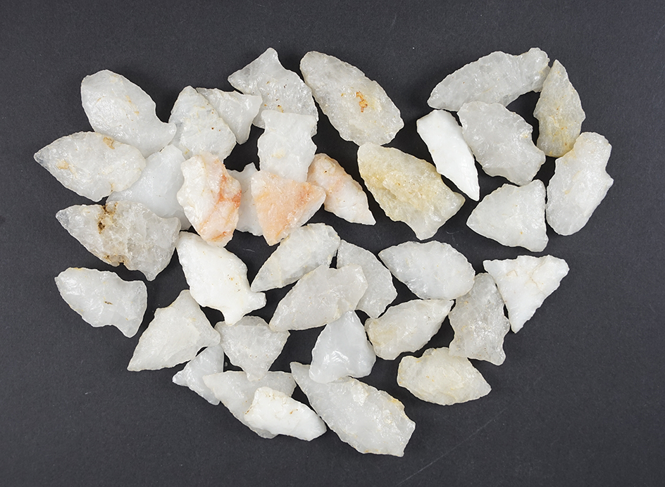 Set of 37 Pennsylvania/Maryland Quartz .