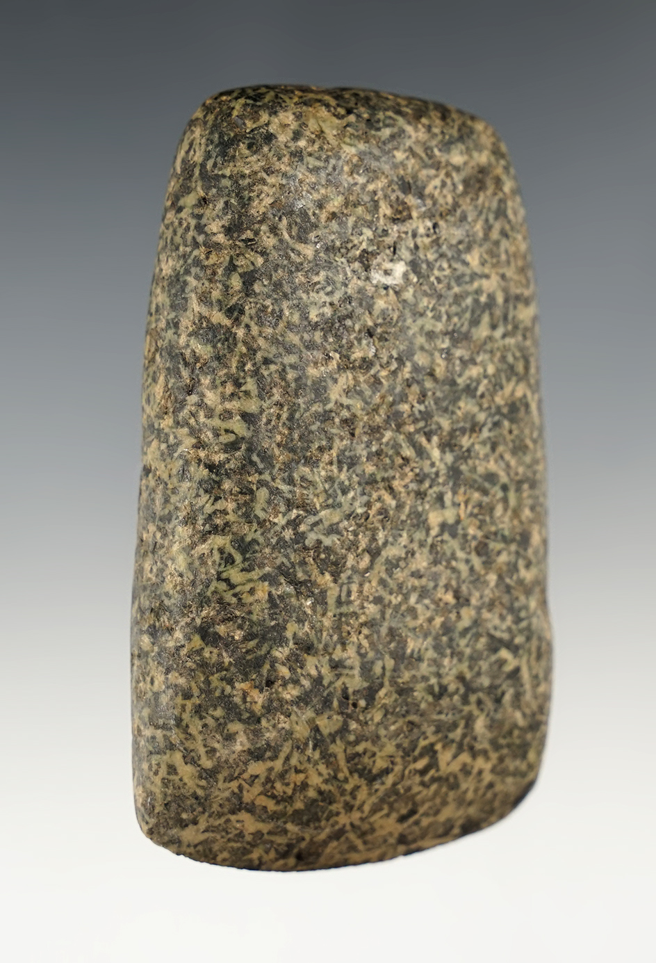 Nicely polished 3 1/16" Hardstone Ohio Celt with a sharp bit.