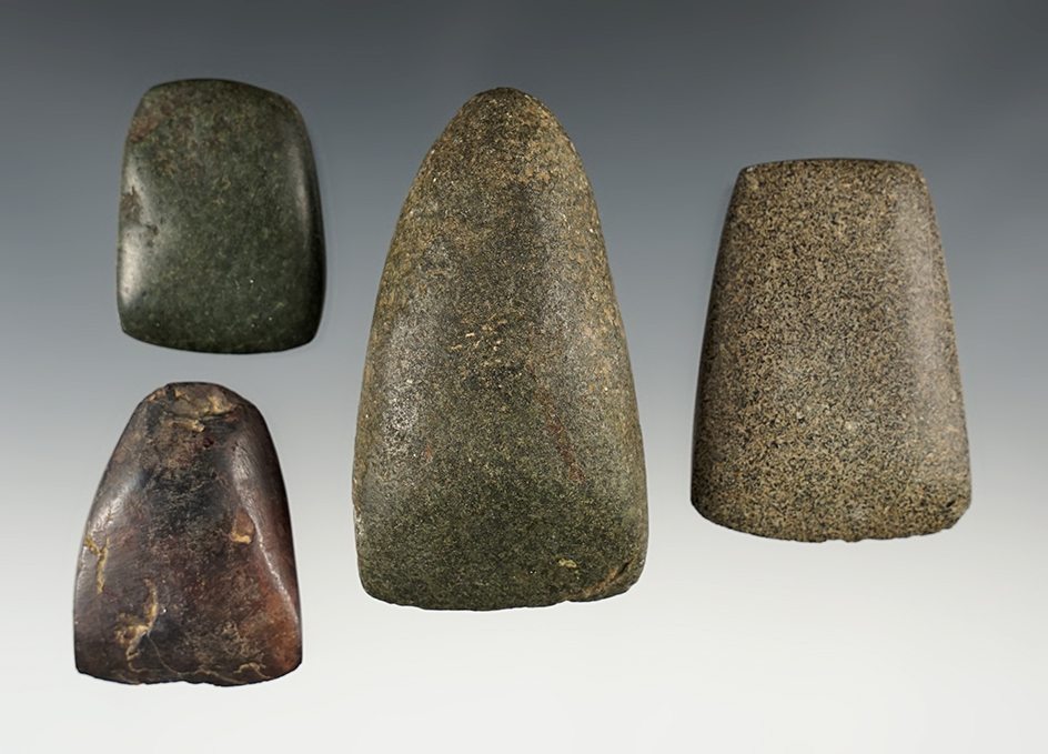 Set of 4 Kentucky/Tennessee Celts. The largest is 3 1/8".