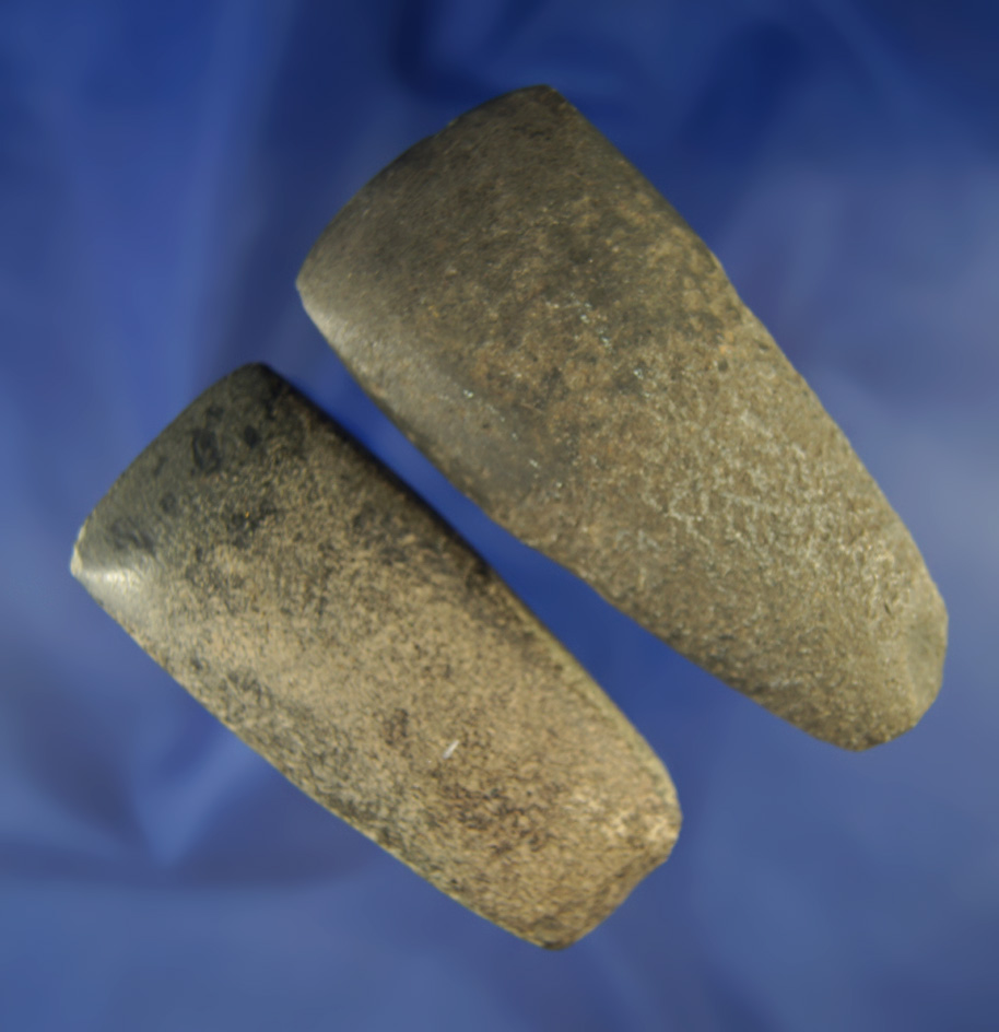 Pair of Celts in very nice condition, largest is 3 5/8".