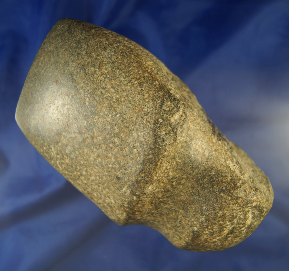 7" long 3/4 Grooved Axe found in Ottowa Co., , Ohio near Oak Harbor. Ex. Harlan Snyder Museum.