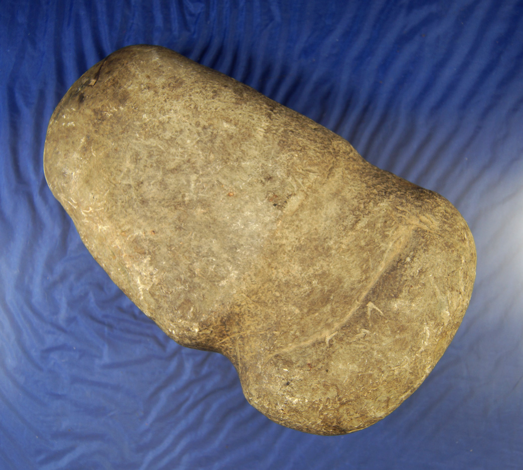 Large 7 3/8" full grooved Axe found in Ohio.