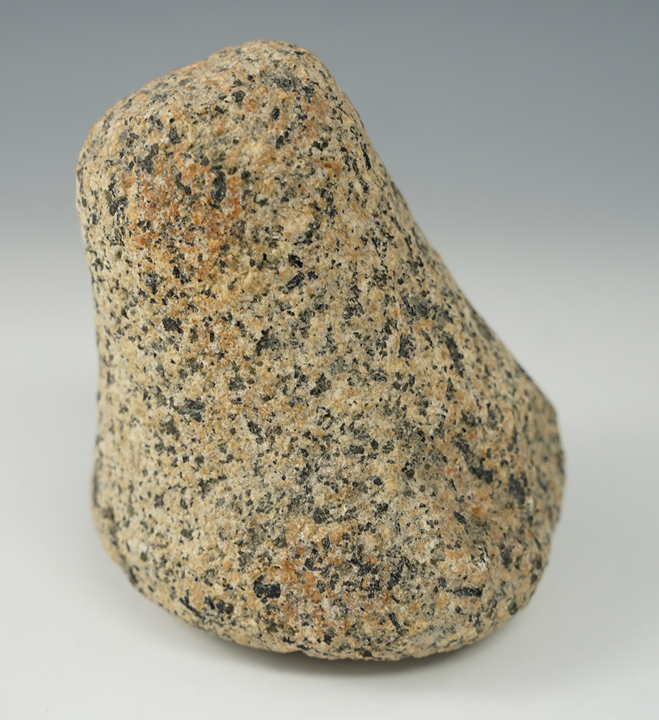 4" Tall Bell Pestle made from Granite. Found by David Fauske, Columbia River.