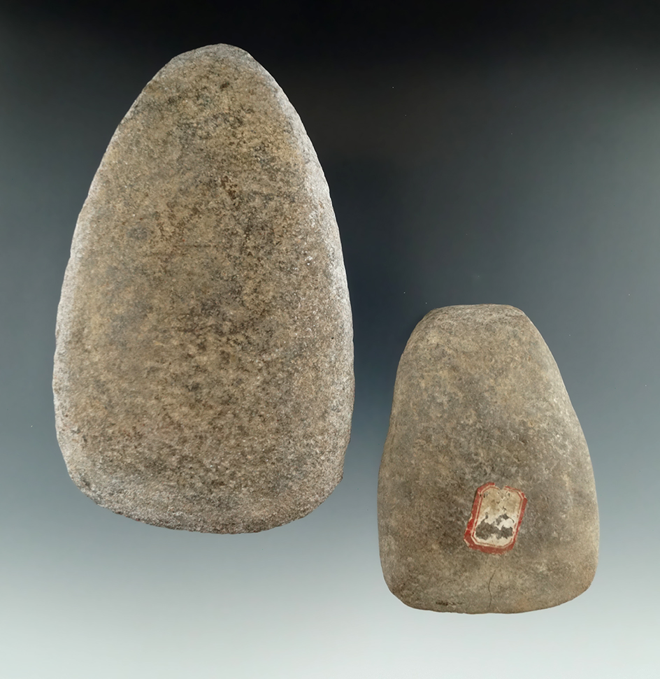 Pair of Celts found in New Jersey, largest is 5 1/4".