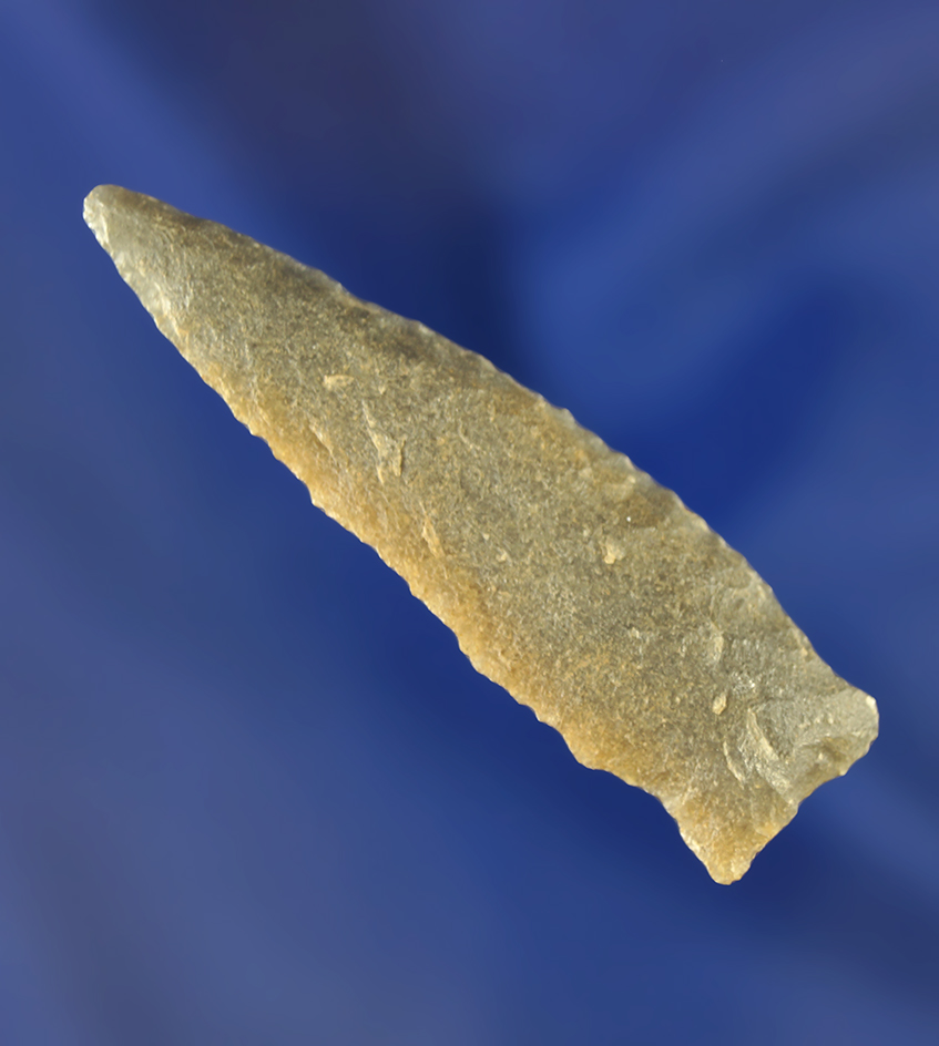 2" Pryor Stemmed that is well patinated. Wyoming.