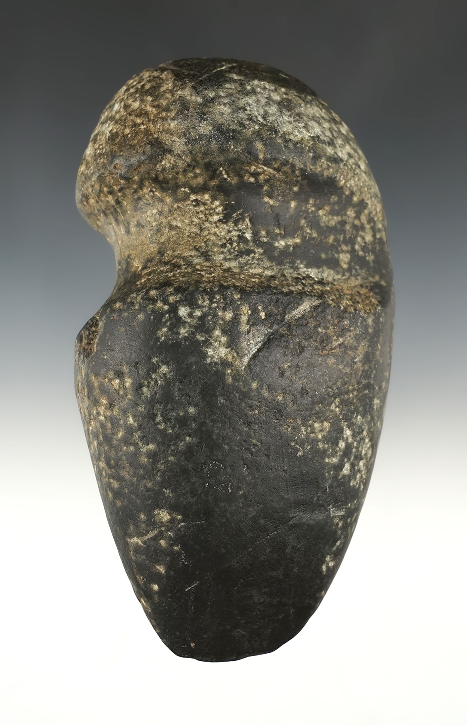 Well made 5 7/8" Hohokam 3/4 Groove Axe found in Arizona.