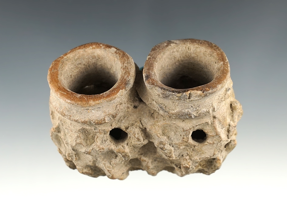 3 1/4" wide Nicely made Pottery Incense Burner found in Mexico.