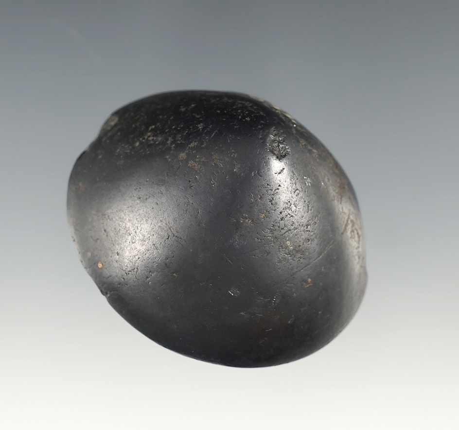 1 13/16" wide Hematite Cone found in Ohio. Nicely polished.