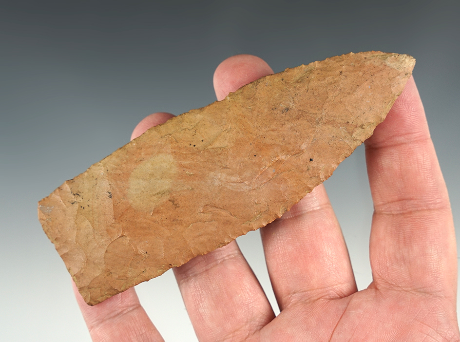 4 5/8" Colorful Benton Blade - Tennessee, Benton/Stewart Co., area. Dickey COA.