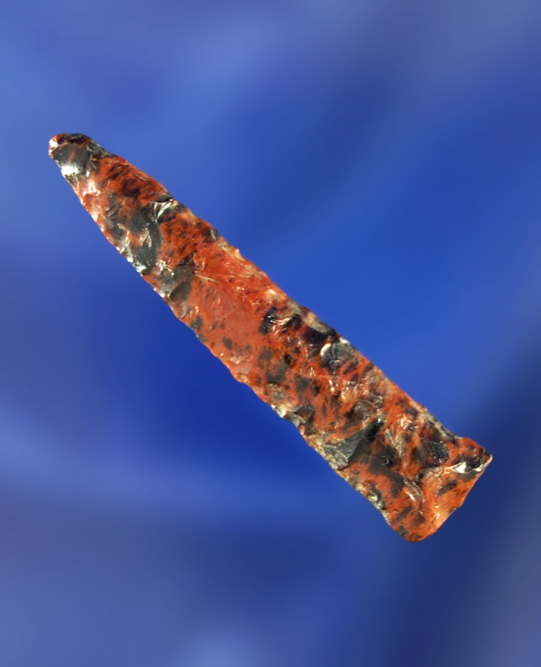 1 5/8" Drill made from beautiful mahogany obsidian.