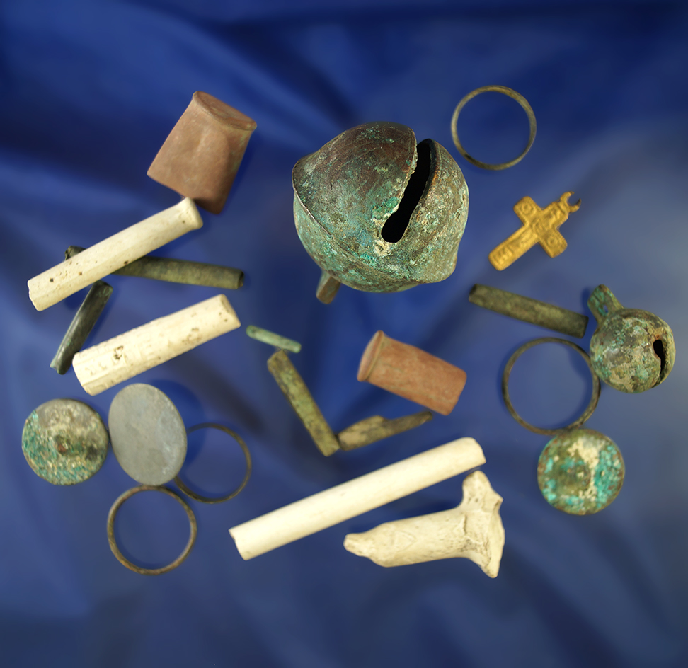 Columbia River Trade Goods. Nice assortment of items found near the Columbia River.