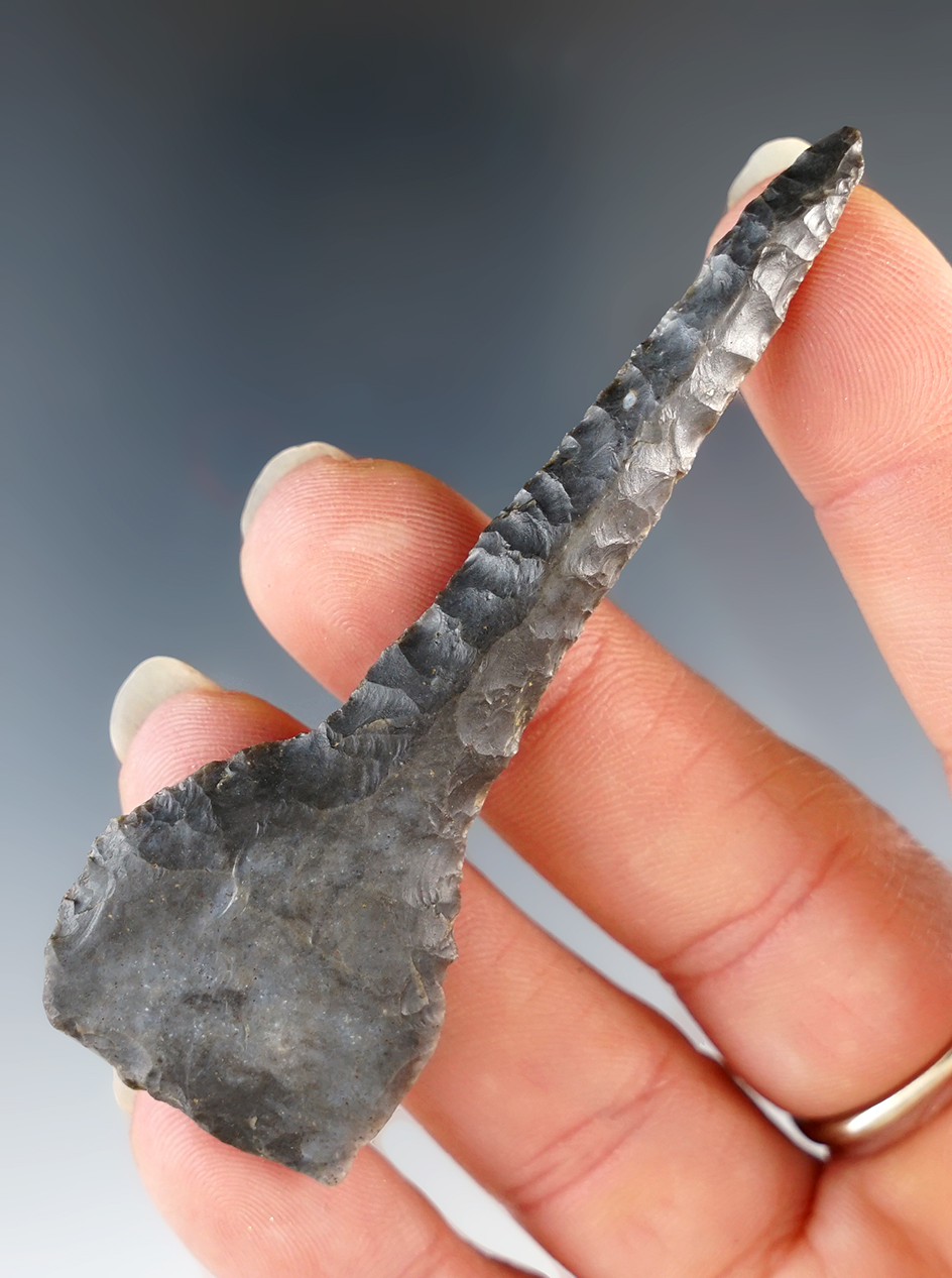 3" Sonora Flint Paddle Drill found in Grayson Co., Kentucky.