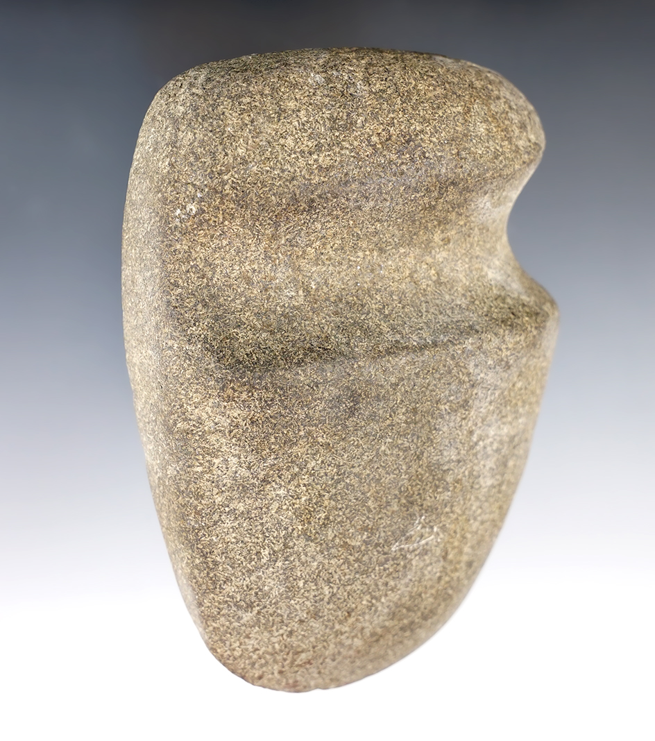 4 1/2" Nicely styled 3/4 Grooved Axe found in Indiana.