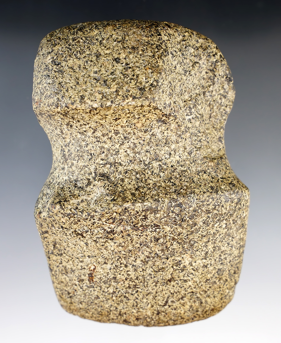 4 3/4" Full Grooved Axe, Ohio. Ancient ding to poll.