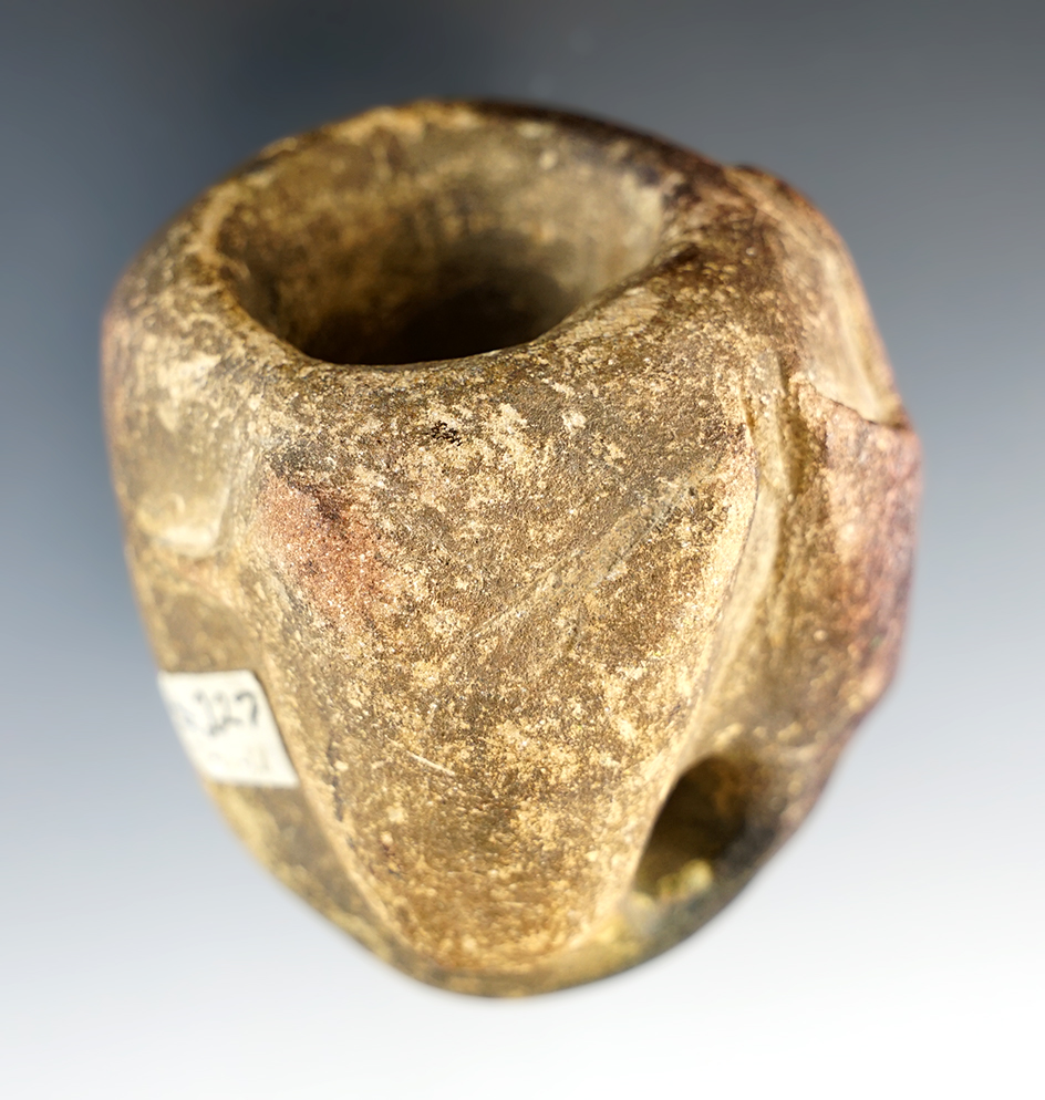 2 13/16" Bird effigy pipe, Kentucky/ Ohio. Jackson COA.