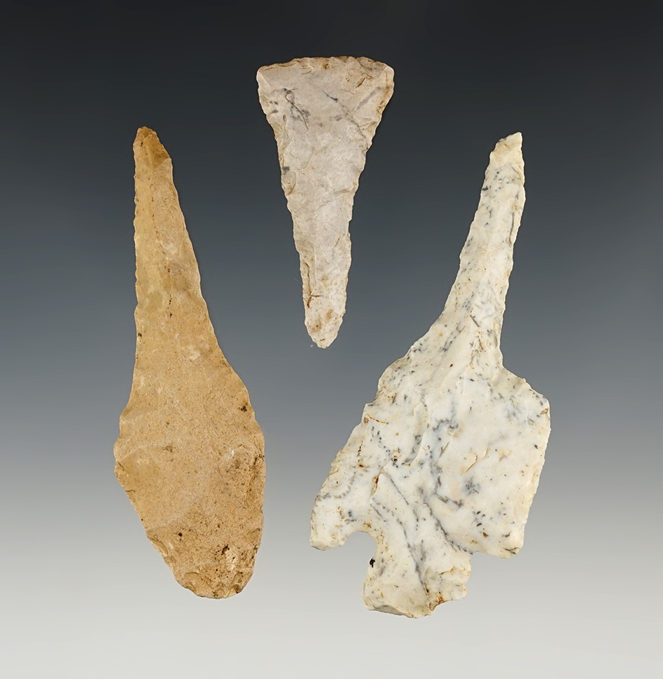 Set of 3 Midwest Drills in good condition.  The largest is 3 1/2".