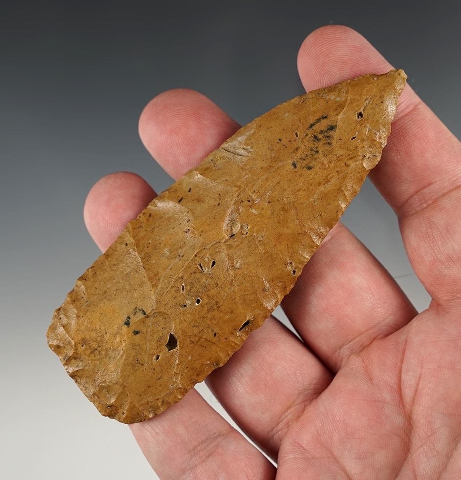 Well made 4" Blade found in Clay Co., Tennessee.