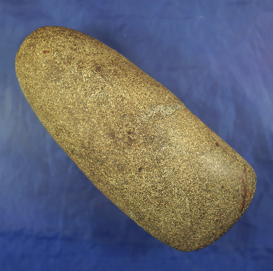 5 3/4" Celt found near the Wabash River, Indiana - in excellent condition. Ex. Keith Glasscock.