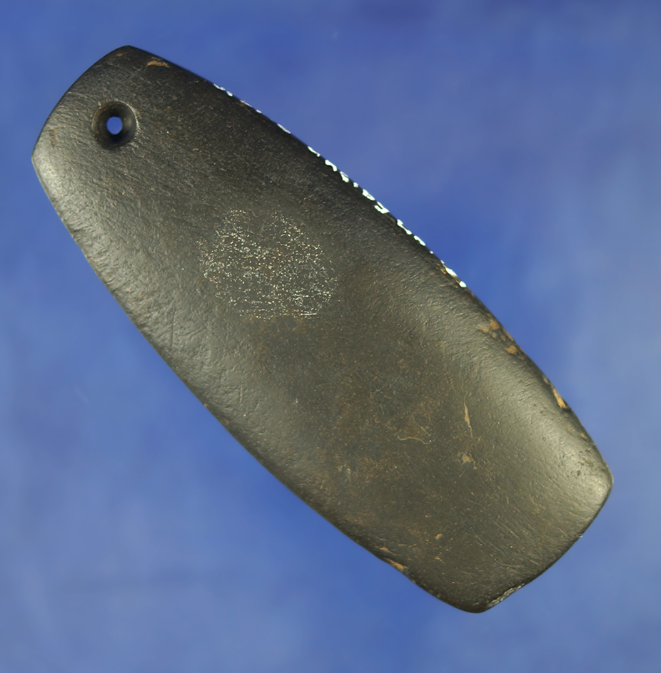 3 7/16" rare Hardstone Pendant found in Shelby Co.,  Ohio.