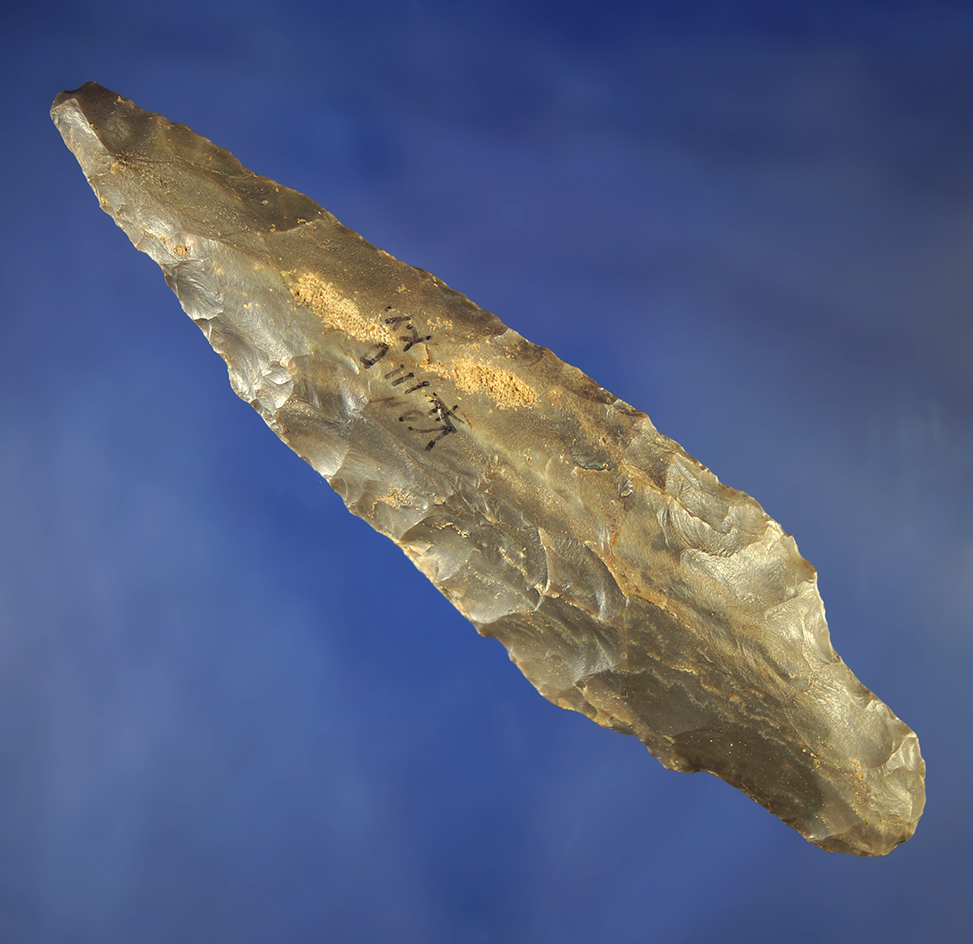 5 1/4" Adena found by Lester Bailey in Lincoln Co., Missouri. Ex. Bill Pinkston Collection.