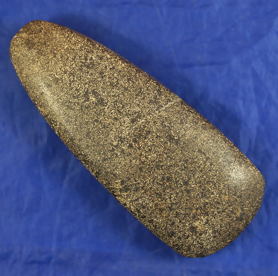 Excellent polish on this thin and well made 5 1/2" Ohio Celt. Ex. Hovan Collection.