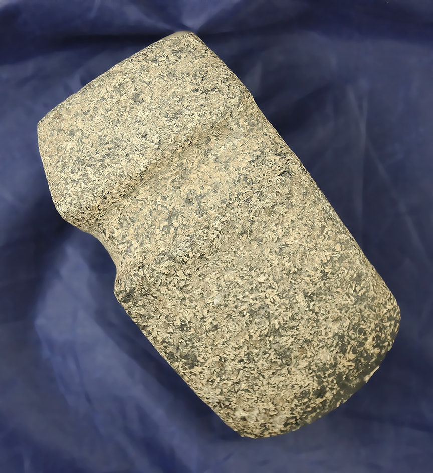 4 1/4" Raised Ridge Block Style 3/4 Grooved Axe found in Colfax, Iowa.