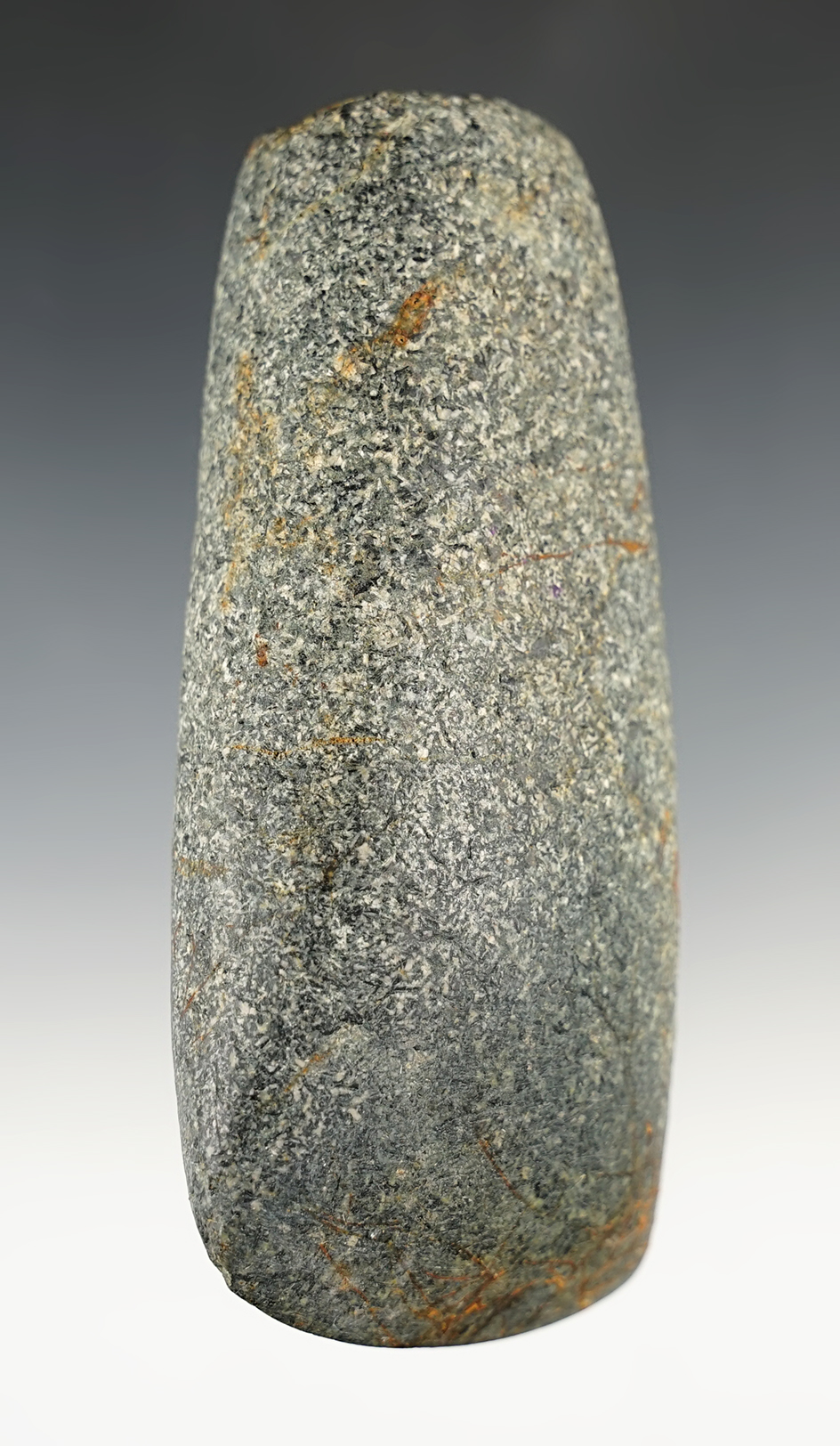 4 15/16" Hardstone Celt with a nice sharp bit. Found in the Midwestern U.S.