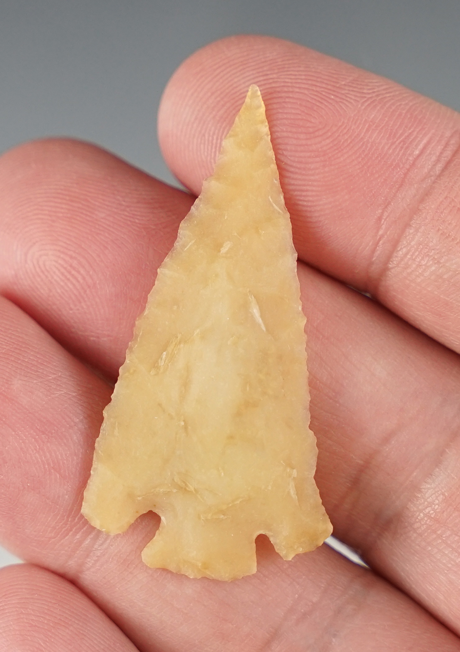 1 3/4" Eastgate found in Alderdale, Washington near the Columbia River. Nice example.