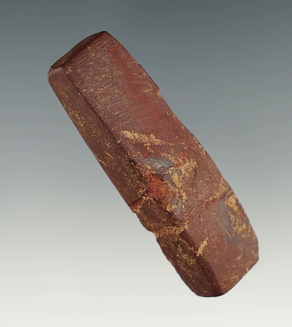 2 1/4" Hematite Loafstone found in Monroe Co., Ohio. Well patinated. Ex. E.C. Cline.